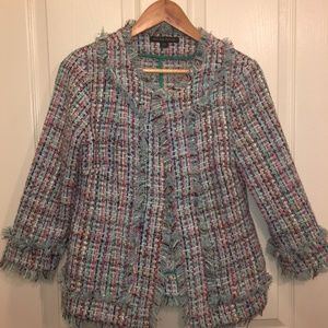 Boston Proper Tweed Jacket - Size 4